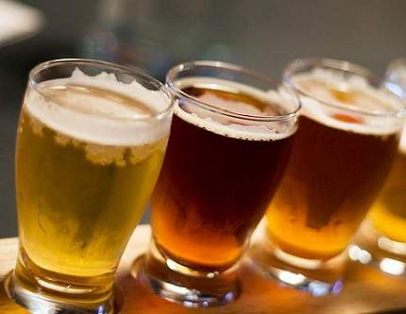 Пиво разливное виды. Пиво: сорта и их описание. Известные марки и лучшие сорта пива
