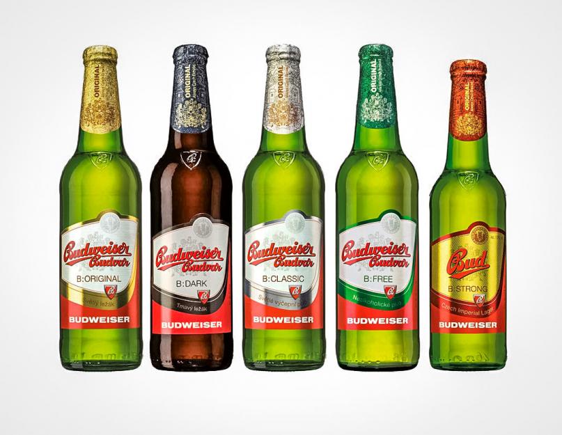 Знаменитое чешское пиво будвайзер, его история и современные сорта. Будвайзер пиво: история, обзор вкуса и виды