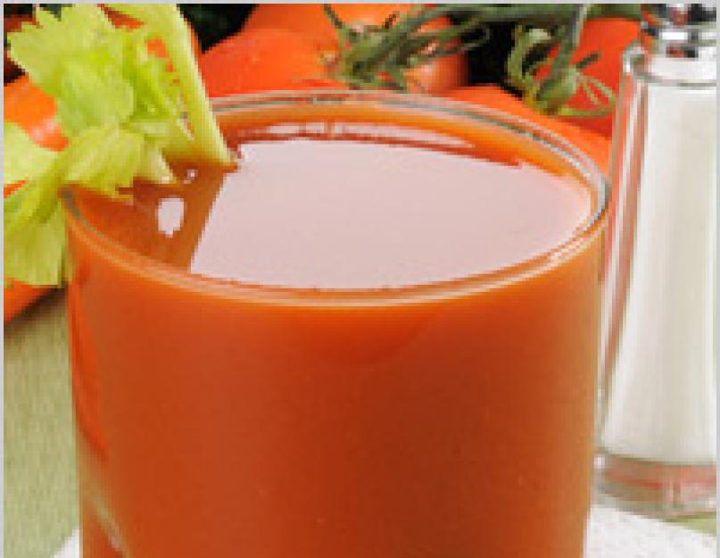 Сколько нужно кипятить томатный сок. Томатный сок с добавкой сладкого перца. Какие помидоры выбрать для сока