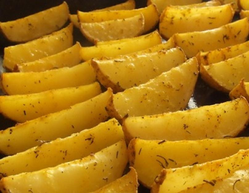 Картошка по-деревенски разными способами. Запекаем сытный картофель в деревенском стиле в духовке (3 простых рецепта)