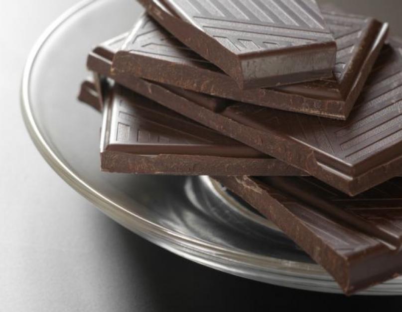 Польза и возможный вред горького шоколада. Горький и молочный: основные отличия. Польза темного шоколада для мужчин для репродуктивной системы