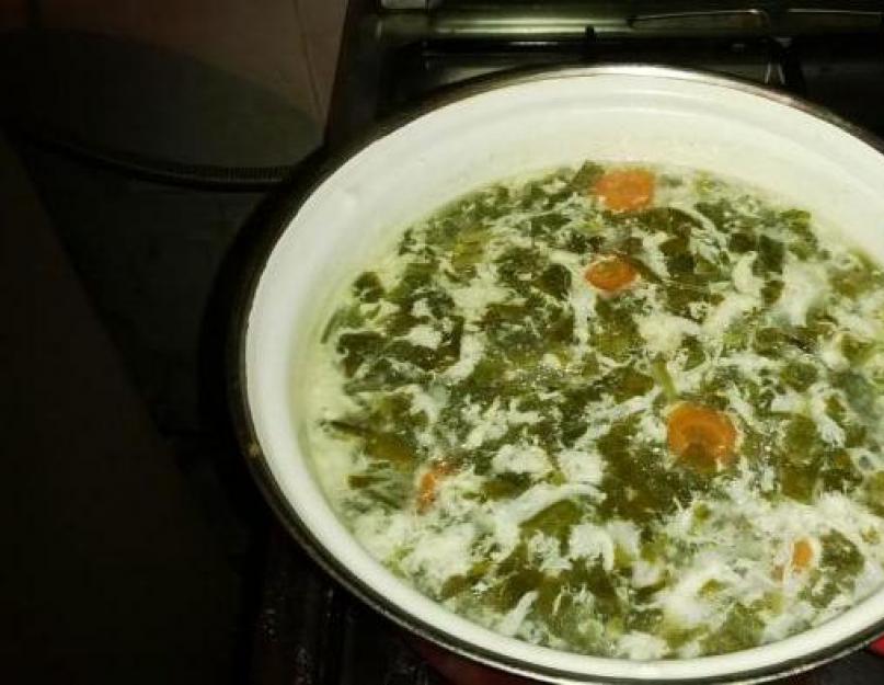 Традиции русской кухни в постном щавелевом супе. Щавелевый суп постный