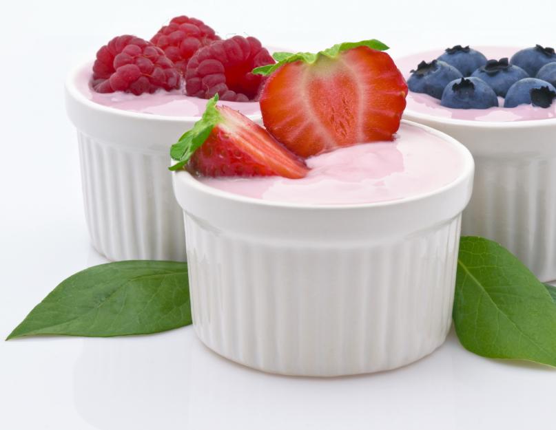 Какие йогурты натуральные и без добавок. Йогурты в питании детей: вкусно, полезно, практично. Миф о молочнокислых бактериях