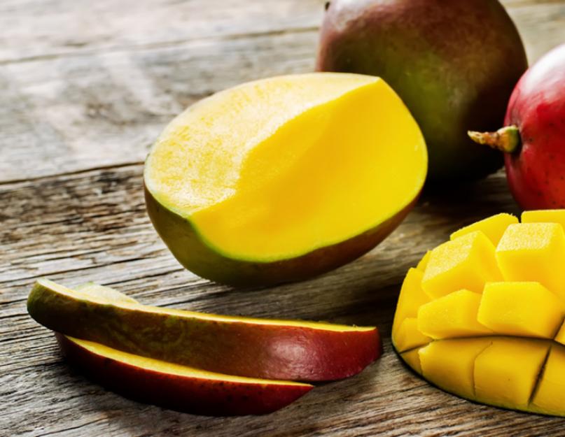 Плоды манго полезные свойства. Манго, его полезные свойства и противопоказания. Лечение с помощью манго