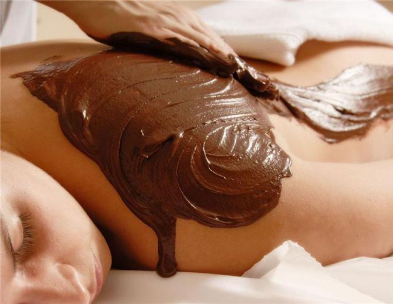 Пошаговая инструкция шоколадного обертывания для похудения в домашних условиях. Шоколадное обертывание: рецепты