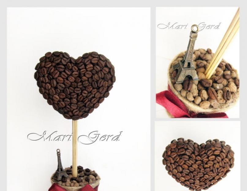 Кофейное дерево своими. Изготовление декоративного кофейного дерева своими руками – полет фантазии с ароматом кофе