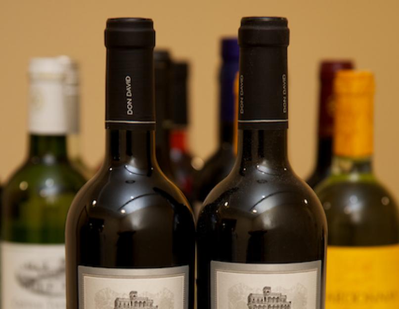 Типичные ошибки при выборе вина. Белые вина плотные. Наиболее распространенные сорта вин