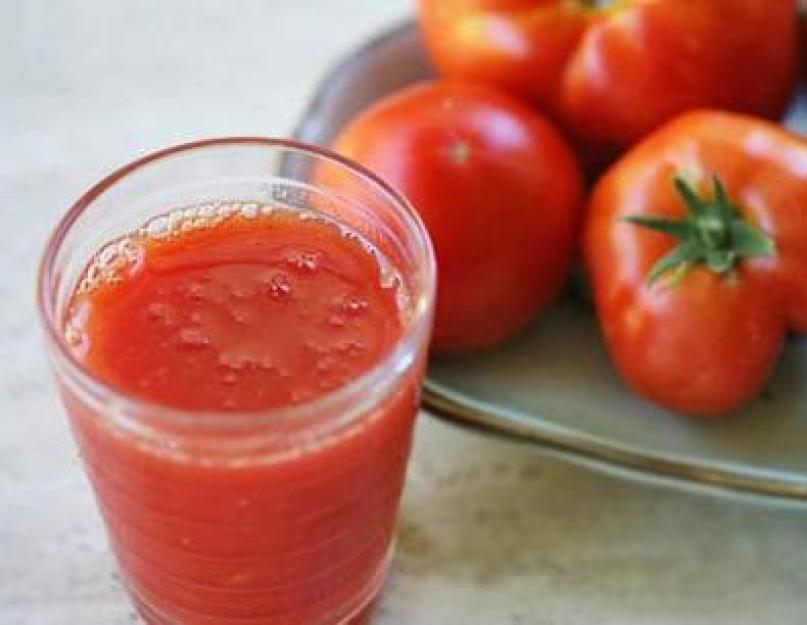 Как сделать томатный сок в соковыжималке. Домашний томатный сок: все секреты пп-заготовки. Густой томатный сок с мякотью для консервации на зиму – готовим в блендере