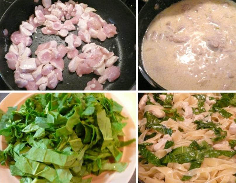 Ужин по-итальянски: паста с курицей и грибами в сливочном соусе. Паста с курицей и грибами - самые вкусные, простые и необычные рецепты сытного блюда