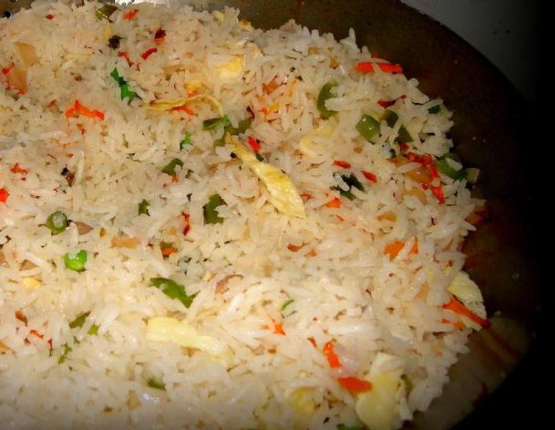 Как правильно приготовить рисовый гарнир. Как приготовить рассыпчатый рис на гарнир в кастрюле правильно