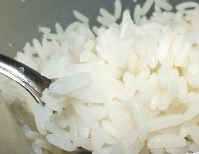 Как сварить рис рассыпчатым и вкусным. Как сварить золотистый рассыпчатый рис