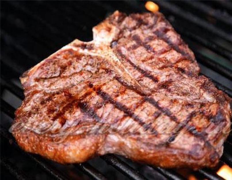 Comment cuisiner un délicieux steak de porc.  Comment faire mariner un steak de porc pour le griller.  Recettes classiques de marinades pour bœuf, saumon et saumon kéta