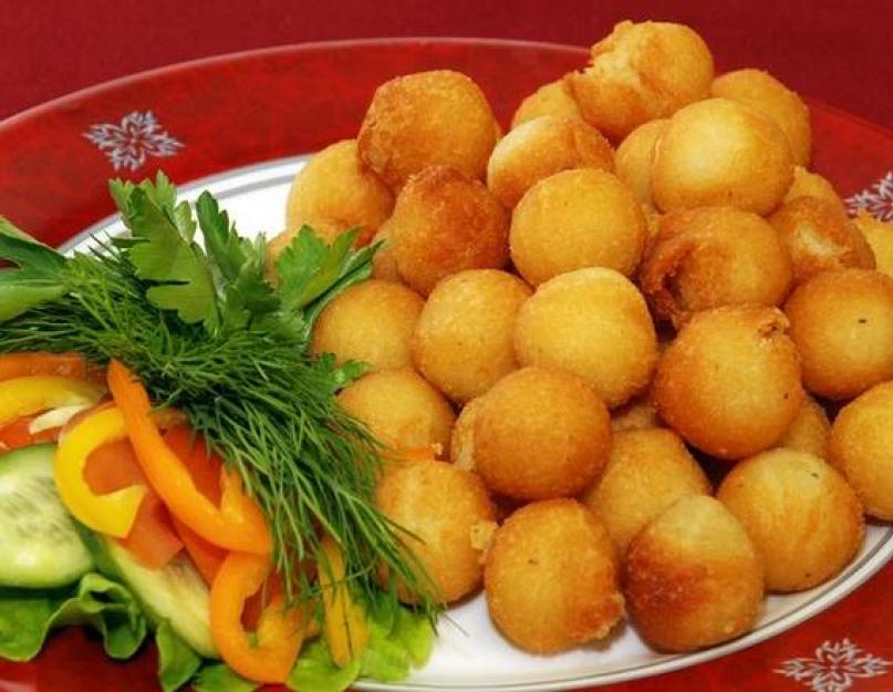 Картофельные шарики фри рецепт. Картофельные шарики