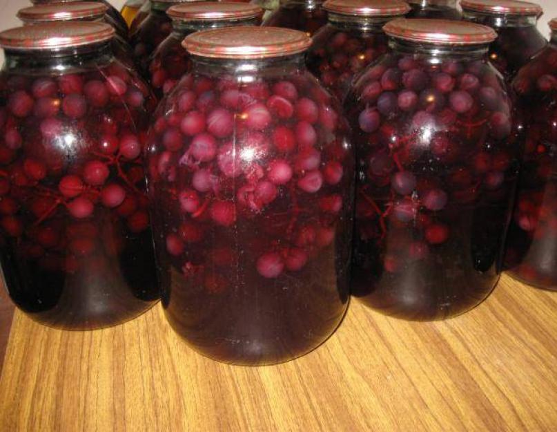 Как варить компот из винограда: традиционный рецепт, и что получится, если в банку добавить апельсин или шиповник. Виноградный компот на зиму без стерилизации