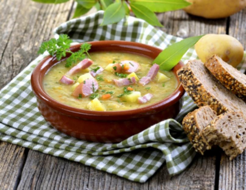 Суп с сосисками картошкой и вермишелью. Суп с сосисками - как приготовить сытное первое блюдо в домашних условиях по пошаговым рецептам с фото