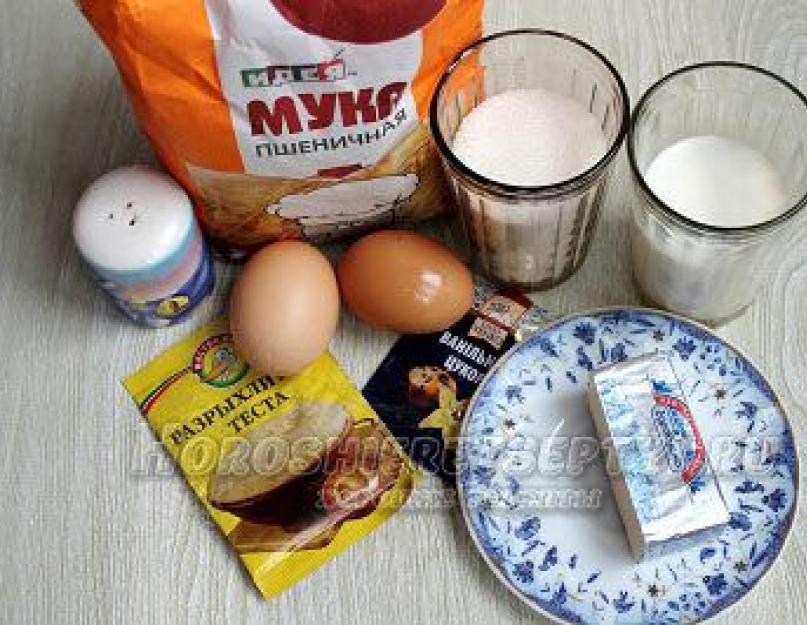 Бисквит на молоке и яйцах. Бисквит на горячем молоке: особенности приготовления и рецепты. Бисквит на молоке «Французский»