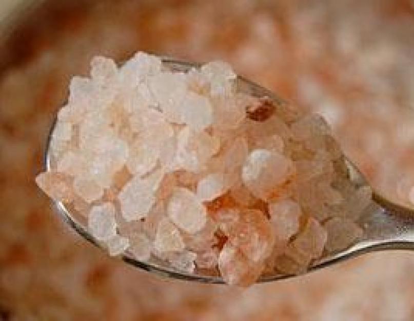 Розовая соль пищевая. Польза и вред розовой гималайской соли. Использование в кулинарии