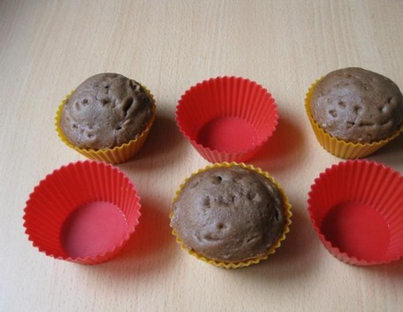 Кексы шоколадные рецепты простые в формочках. Описание выпечки “Шоколадные кексы”. Рецепт приготовления шоколадных кексов в формочках