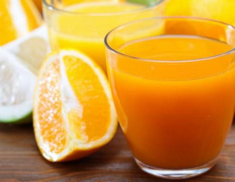 Сок из 2 апельсинов в домашних условиях. Сок из замороженных апельсинов в домашних условиях