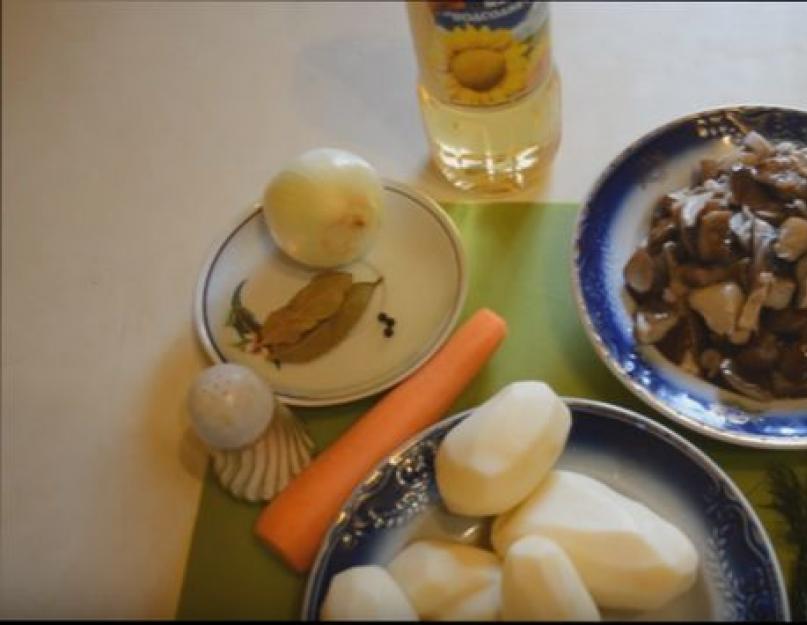 Comment cuisiner délicieusement une soupe de champignons aux girolles.  Soupe aux champignons séchés.  Les options les plus délicieuses