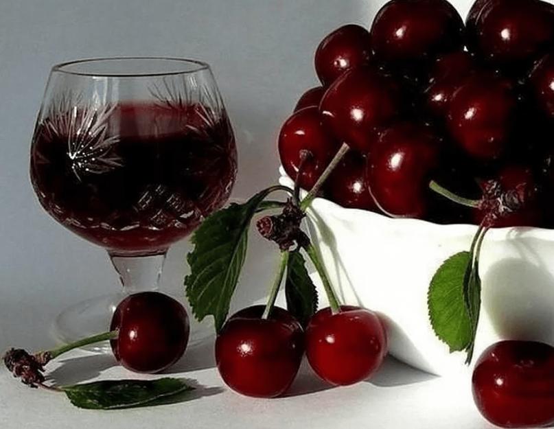 Вишневая домашнее вино в дачных условиях. Домашнее вино из вишни: рецепты вишневого вина из ягод, компота и варенья. Классический рецепт вина из вишни