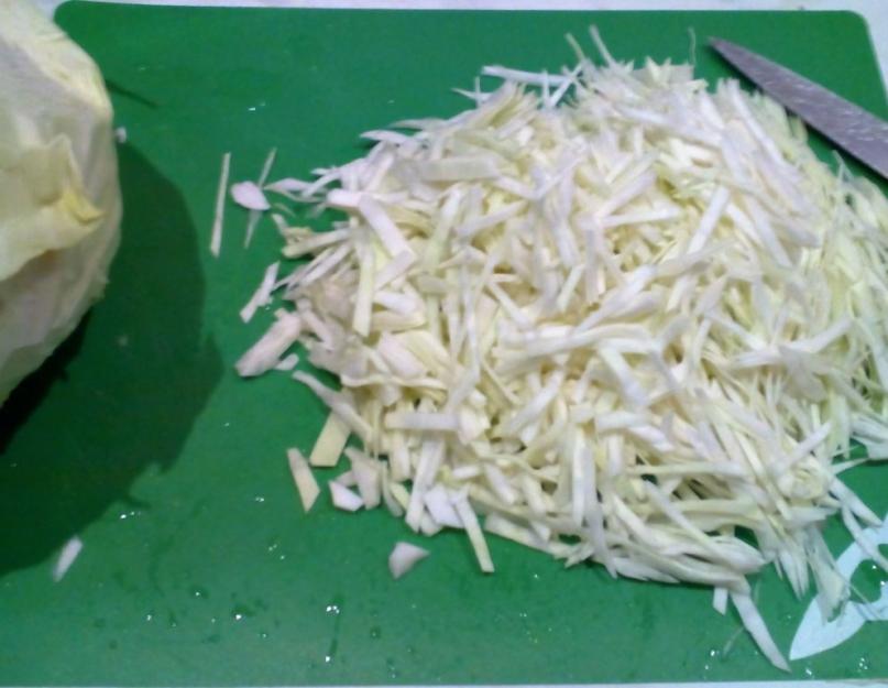 Квашеная капуста — рецепты быстрого приготовления. Вкусная квашеная капуста