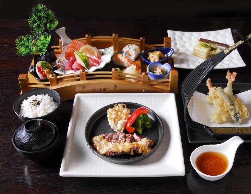 Кулинарные рецепты японской кухни. Национальная кухня японии