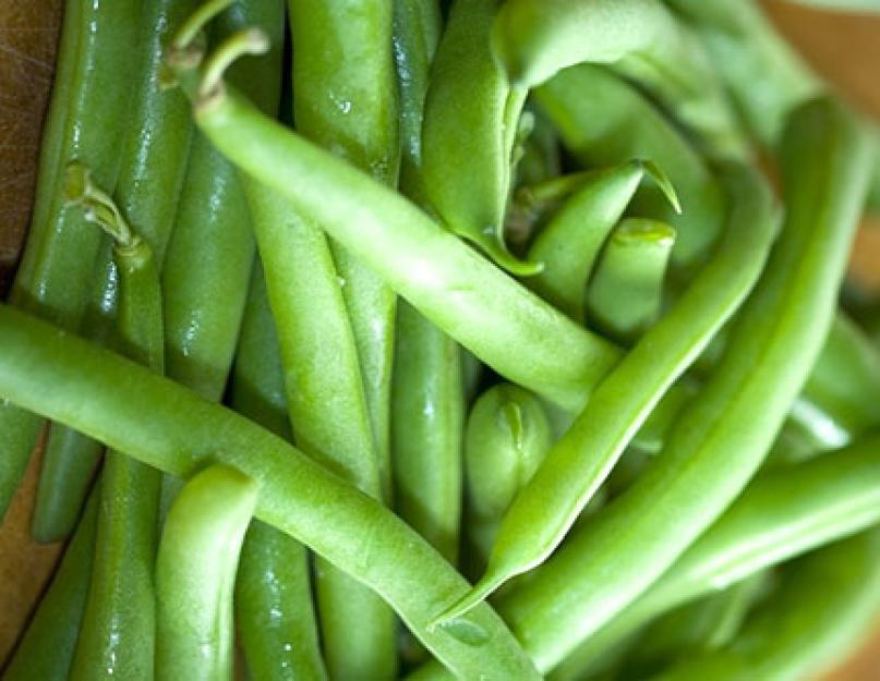 Блюда из зеленой фасоли замороженной: рецепты приготовления супа и гарниров. Как приготовить зеленую стручковую фасоль