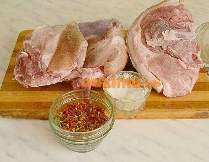 Тушенка домашняя в духовке рецепт. Ингредиенты для приготовления домашней тушенки из свинины. Какое мясо годится
