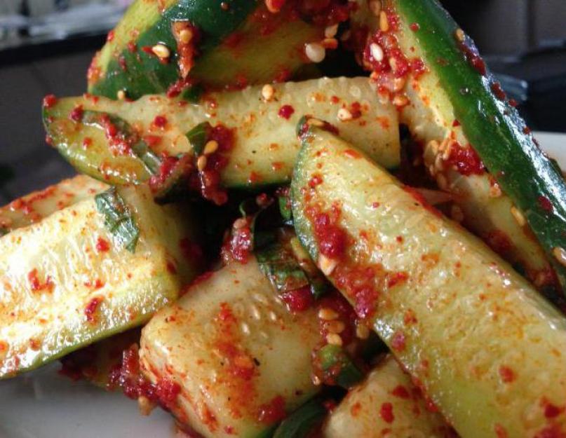 Салат из огурца с мясом по-корейски - рецепт, особенности приготовления и отзывы. Огурцы по-корейски — самые вкусные рецепты на зиму