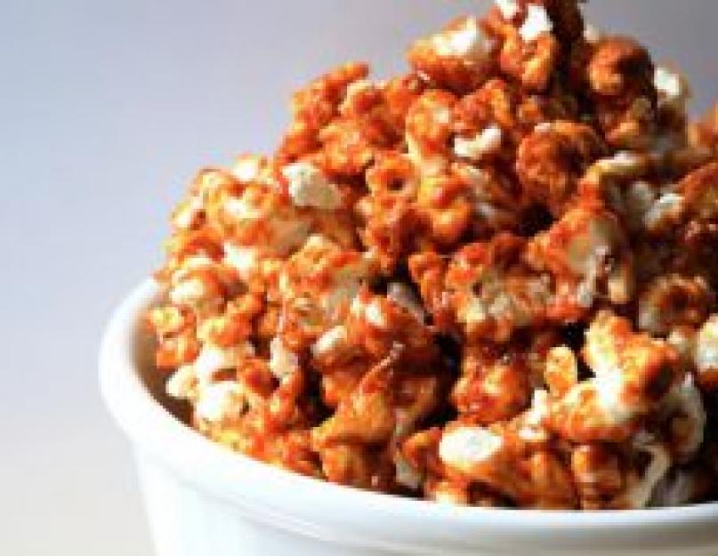 Comment faire du pop-corn à partir de maïs à la maison ?  Comment faire du pop-corn à partir de maïs ?  Pop-corn au caramel