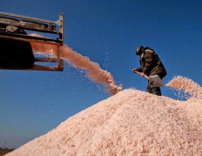  Как в крыму добывают знаменитую розовую соль