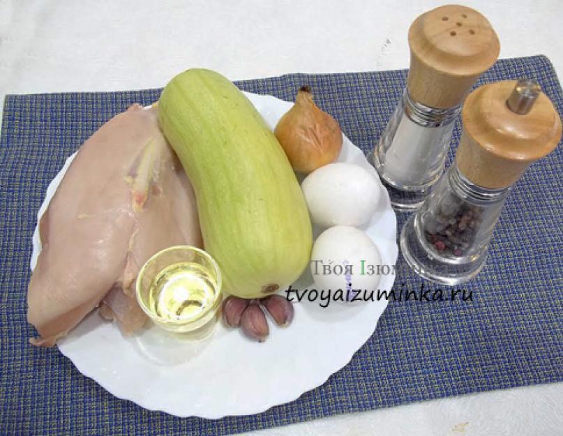 Рецепт оладьев из кабачков и куриной грудкой. Оладьи из кабачков с куриной грудкой