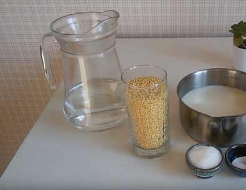 Рецепт: пшеничная каша на молоке. Пшеничная каша на молоке