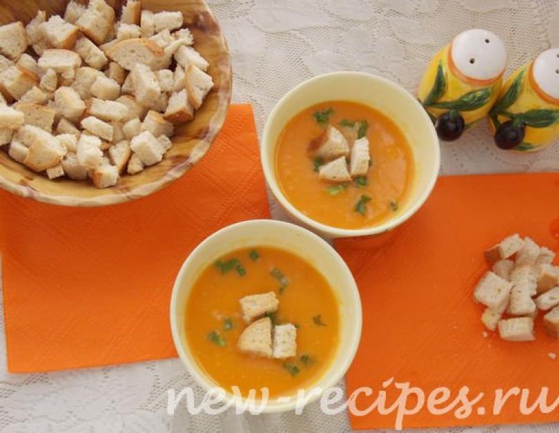 Суп из тыквы с имбирем. История возникновения супа-пюре. Тыквенный суп с имбирем - сельдерей, тыква и имбирь