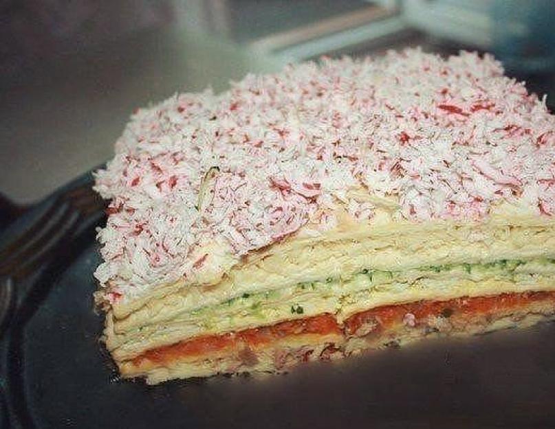  Вафельный торт со сгущёнкой без выпечки