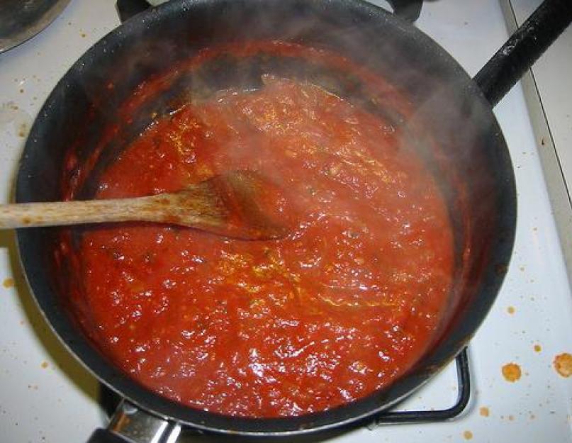  Как приготовить томатную пасту в домашних условиях? Рецепт приготовления томатной пасты
