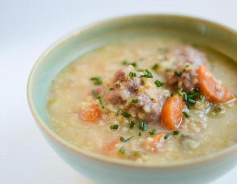 Как правильно сварить пшенный суп. Пшённый суп: рецепты с разными ингредиентами. Рыбный суп из голов форели с пшеном