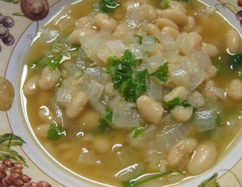 Постный фасолевый суп из консервированной фасоли рецепт. Суп из фасоли постный – общие принципы приготовления. Постный диетический суп со стручковой фасолью