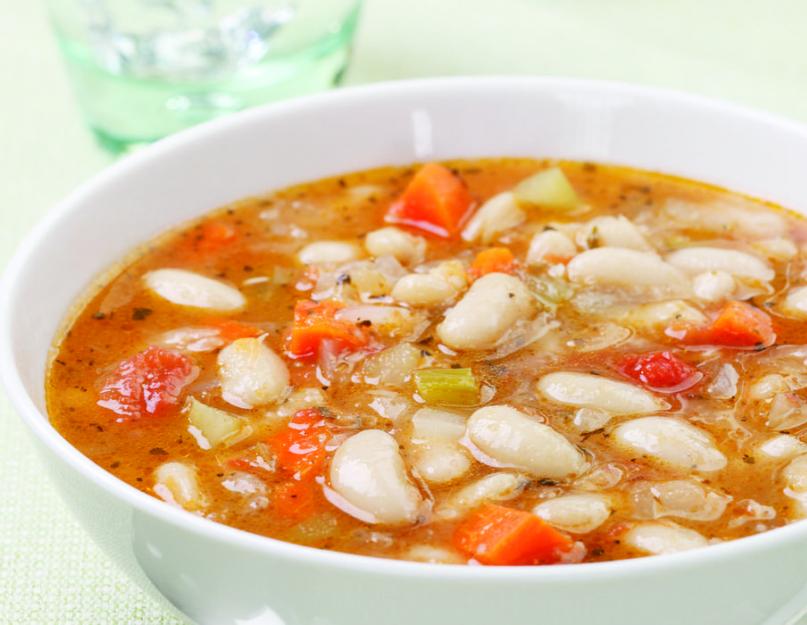 Суп с красной фасолью без мяса. Рецепт вегетарианского супа из фасоли без мяса. Рецепт - Мексиканский фасолевый суп