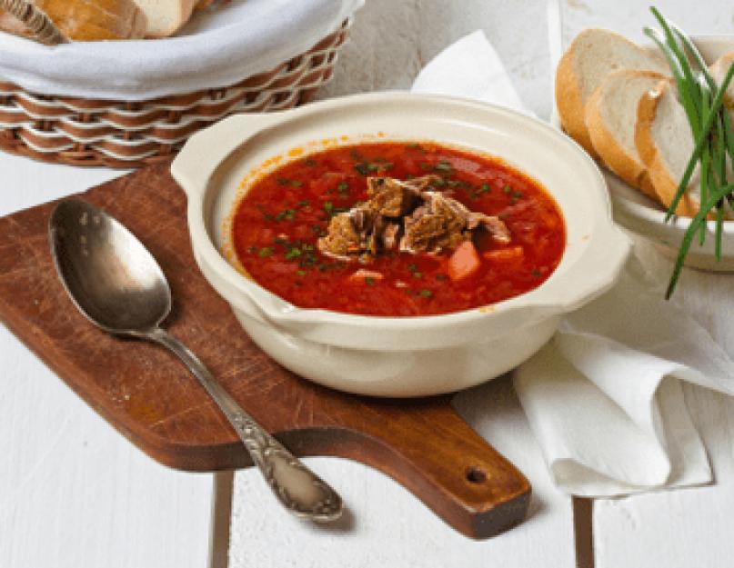 Из чего делается суп борщ. Простой рецепт борща по-домашнему — первое блюдо на все времена