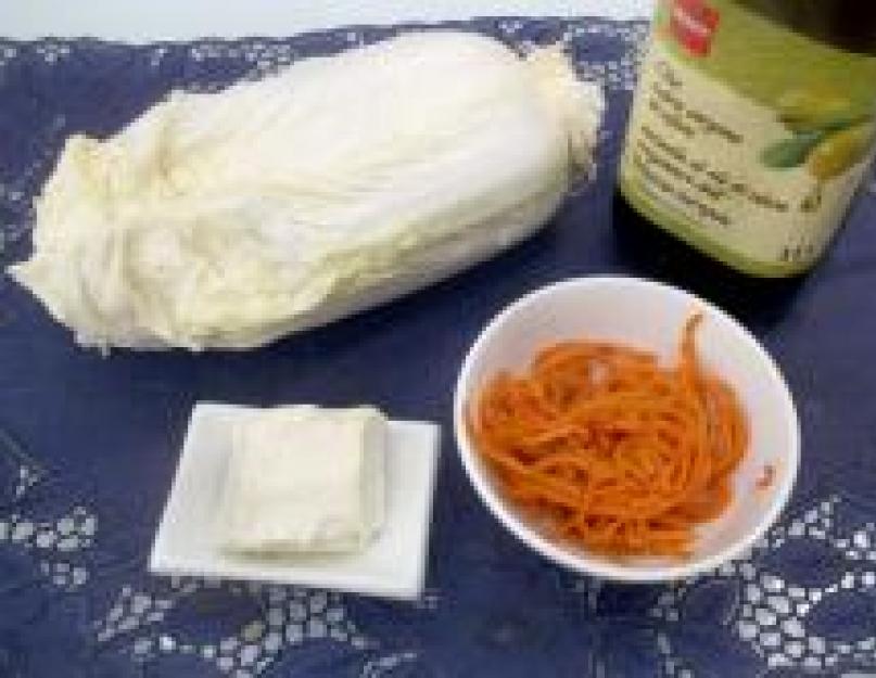 Салат с пекинской капустой огурцами корейской морковкой. Салат из пекинской капусты и корейской моркови. Пошаговое приготовление салата из пекинской капусты, корейской моркови и сыра, рецепт с фото