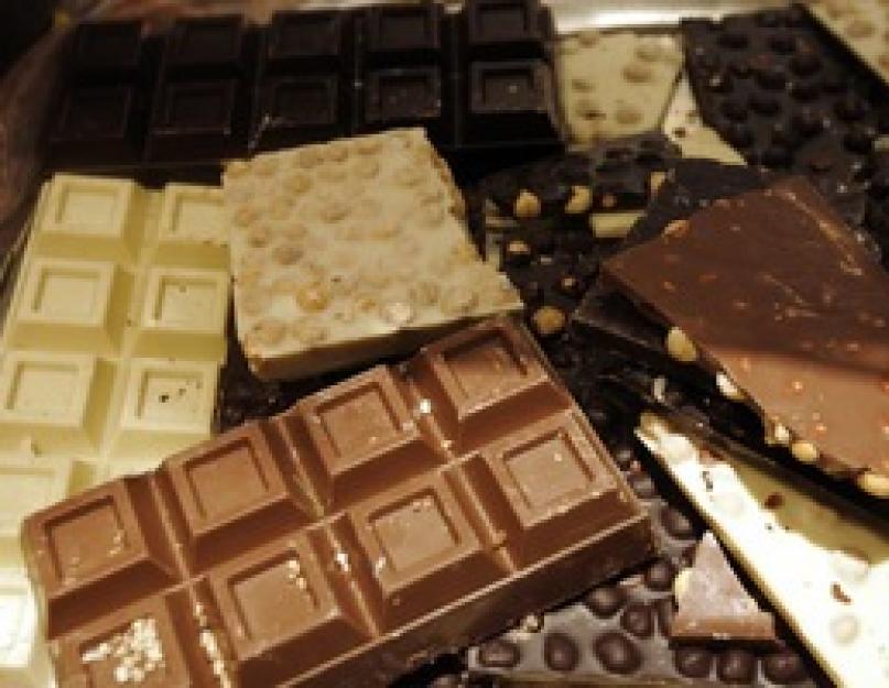 Передозировка шоколадом. Отравление шоколадом: симптомы и признаки. Как лечить отравление шоколадом