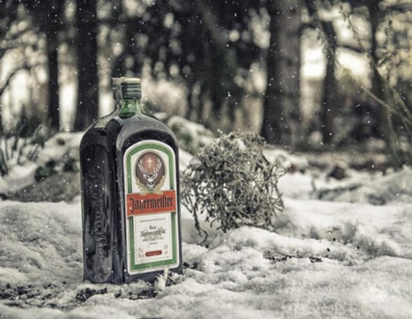 Baume au cerf.  Alcool.  Jägermeister.  Les propriétés bénéfiques indéniables comprennent