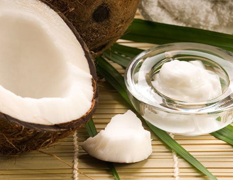 Как масло кокосовое действует на организм, его польза и вред. Кокосовое масло – польза и вред