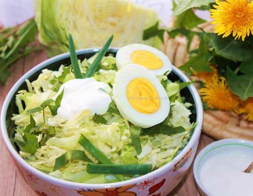 Салат из одуванчиков – полезные рецепты. Как правильно приготовить салаты из листьев одуванчика. Салат с крапивой и одуванчиками