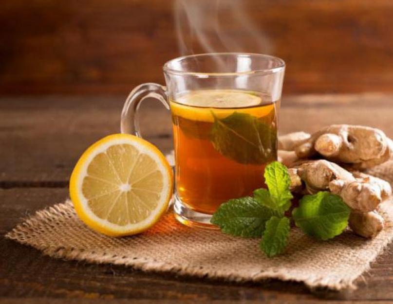 Чай для похудения с имбирем и лимоном: рецепты приготовления, отзывы. Зеленый чай, имбирь, лимон, мед для похудения: рецепты приготовления чая