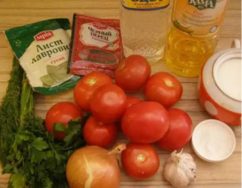 Вкусные маринованные помидоры на зиму. Рецепт помидор на зиму в полтора литровых банках