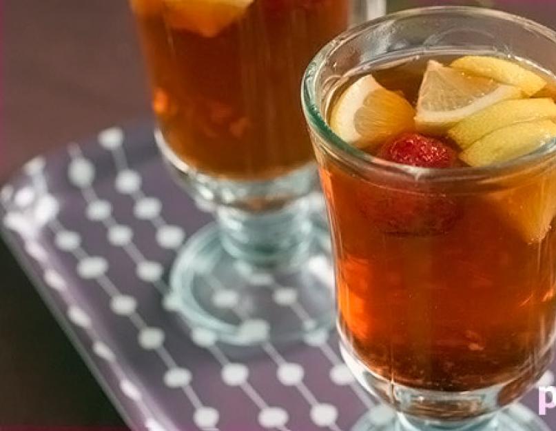  Как приготовить яблочный чай с апельсином и корицей