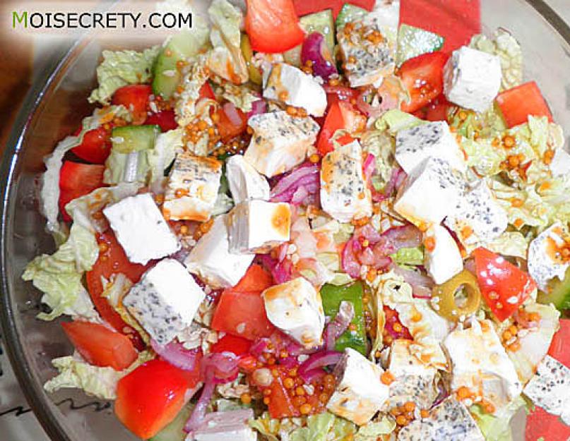 Как приготовить греческий салат в домашних условиях. Греческий салат: классический рецепт и тонкости приготовления
